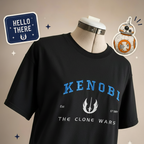 Obi-Wan Kenobi T-Shirt – Star Wars Stickerei