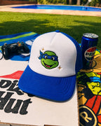 Gorra Trucker Tortugas Ninja – Gorra Bordada Pizza Lovers, Estilo Retro 90s
