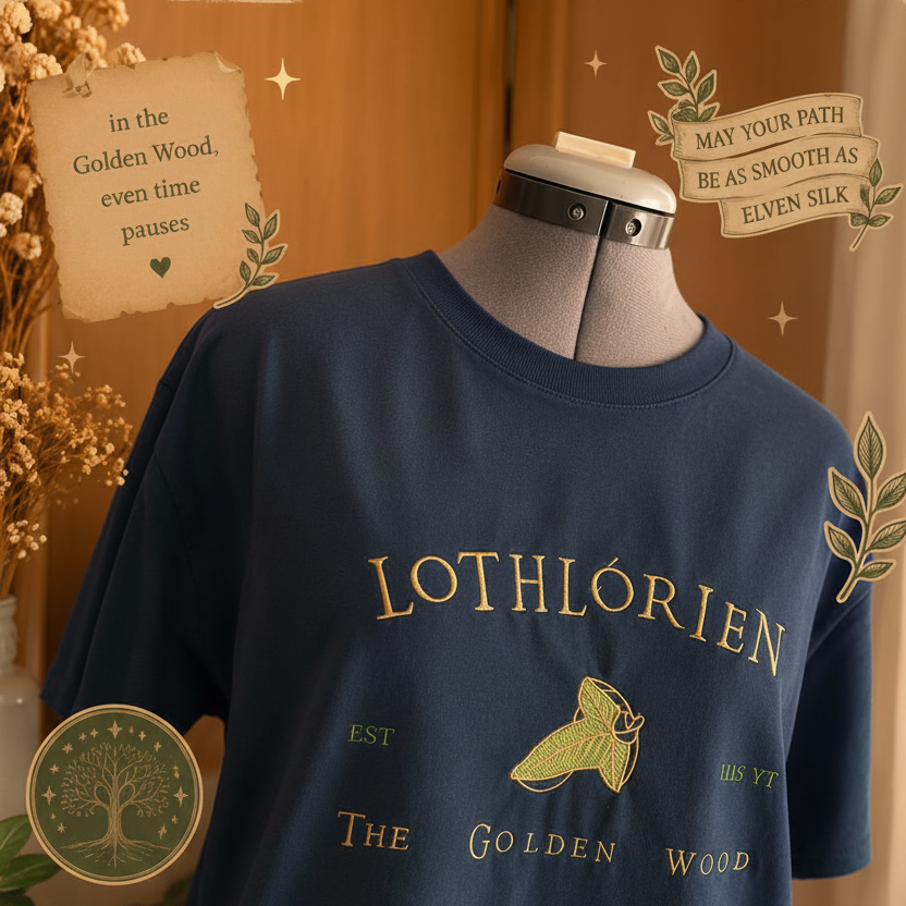Lothlórien T-Shirt | Inspired by the golden forest