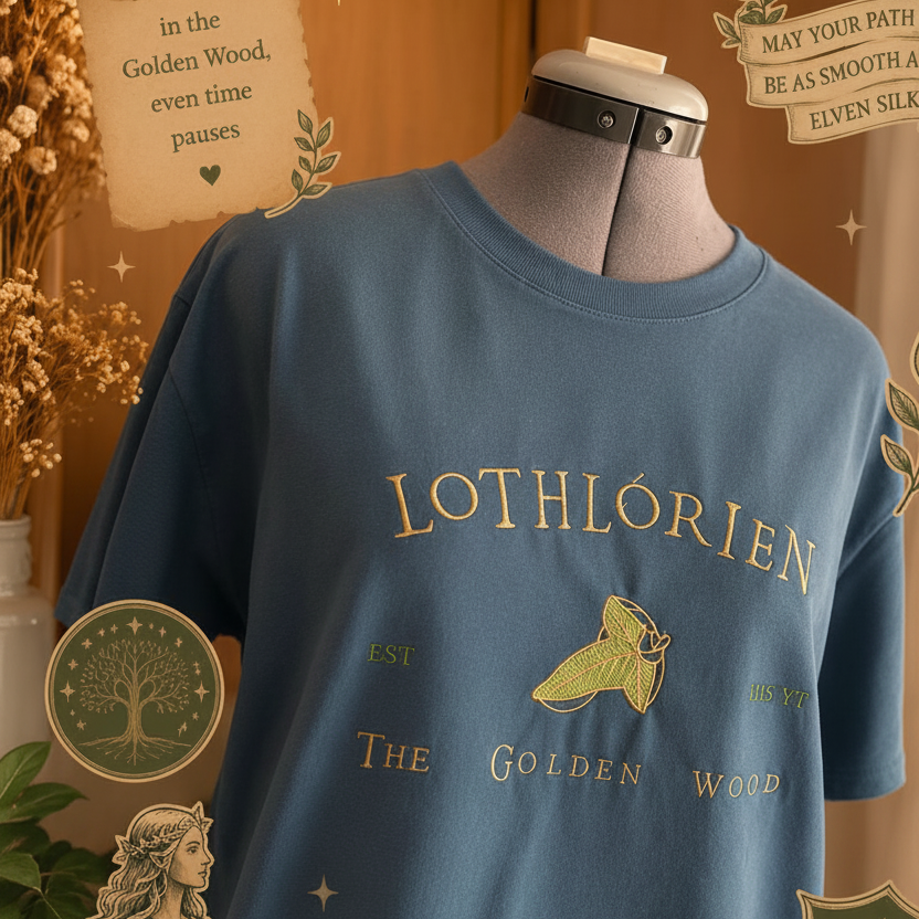 Lothlórien T-Shirt | Inspired by the golden forest