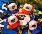 Gorra Trucker Tortugas Ninja – Gorra Bordada Pizza Lovers, Estilo Retro 90s