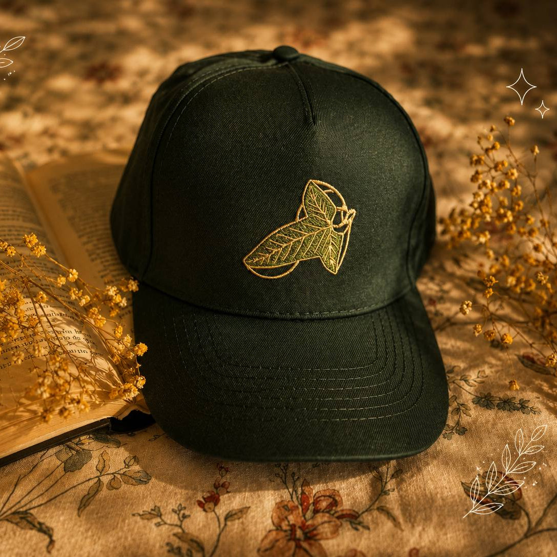Lothlórien – Gorra bordada con la hoja élfica de Mallorn