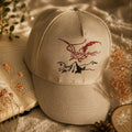 Erebor – Embroidered cap inspired by Smaug and the Lonely Mountain