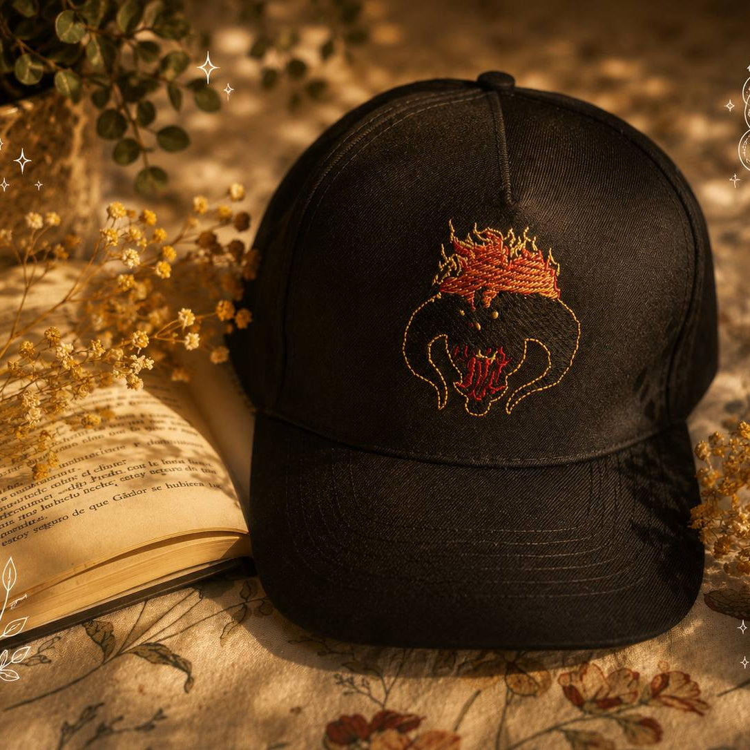 Balrog – Gorra bordada con la criatura de sombra y fuego