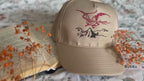 Erebor – Embroidered cap inspired by Smaug and the Lonely Mountain