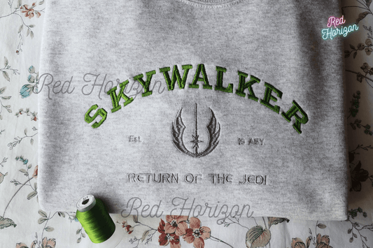 Luke - Red Horizon Embroidery